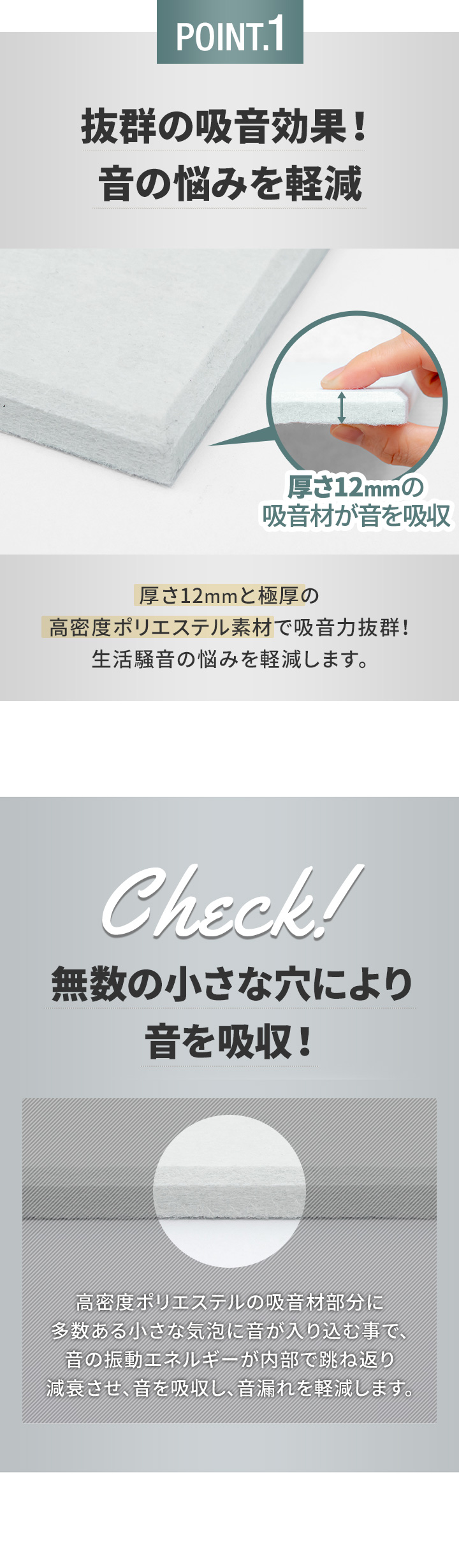 たか　防音パネル送料 防音専門ピアリビング 防音パネル 防音材 ワンタッチ防音壁
