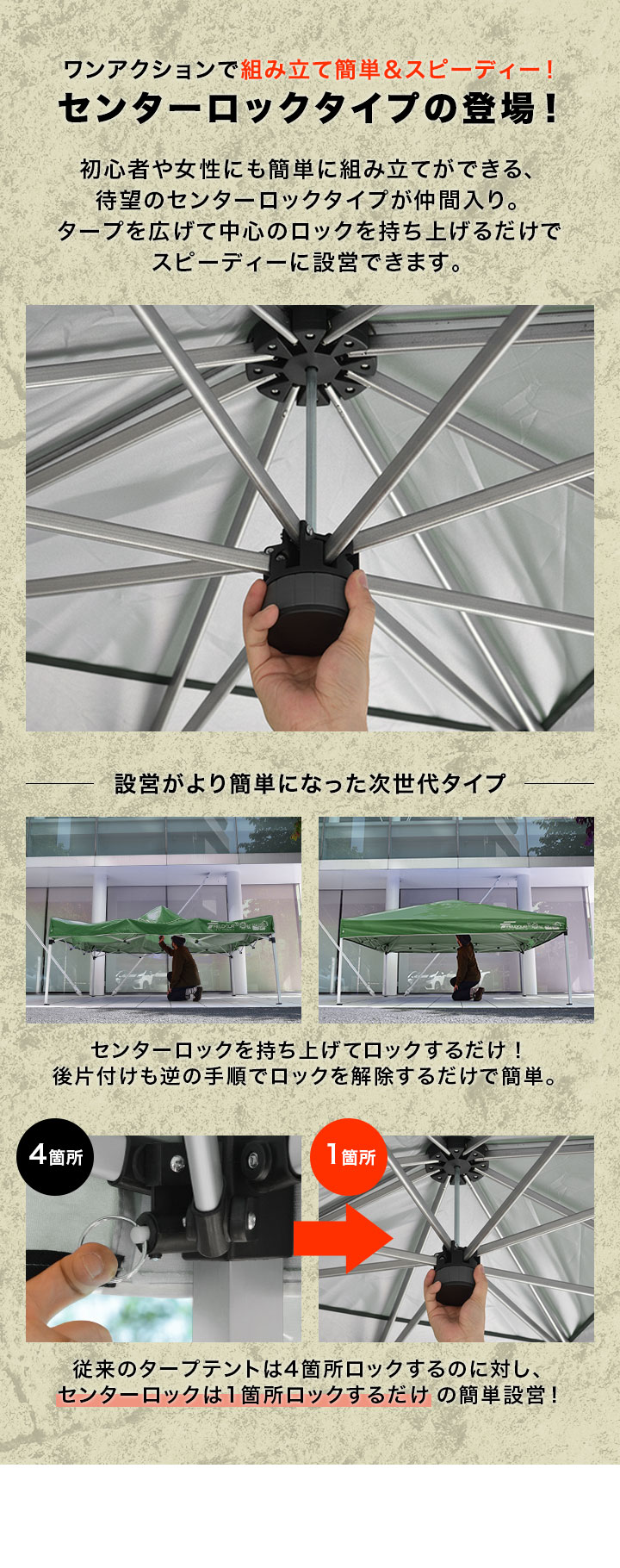 フィールドア　タープ　アルミ製　強化タイプ　ウォールシート3枚　ウエイトバッグ付 FIELDOOR（フィールドア） タープテント ワンタッチ 3m 3m 大型 アルミ