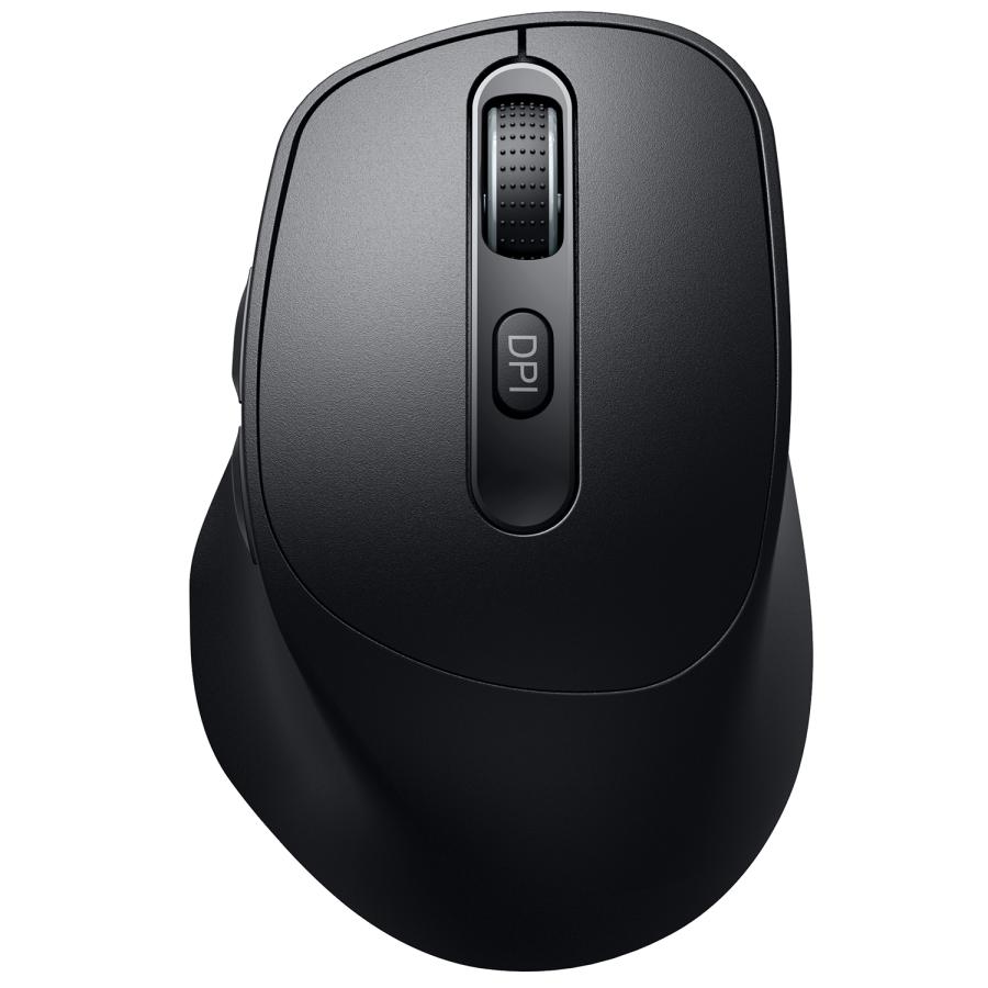 【特典あり！】 マウス ワイヤレスマウス 無線 bluetooth エルゴノミクス 6ボタン 戻る・進むボタン搭載 DPI切替 800/1200/1600 静音クリック Windows Mac 対応 | ブランド登録なし | 01