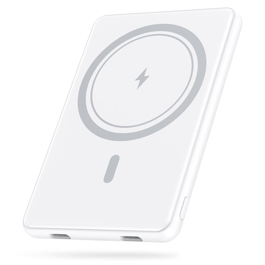 モバイルバッテリー MagSafe ワイヤレス 超薄型 大容量 8000mAh マグネット 軽量 急速充電 3台同時充電 有線 スマホ イヤホン IWatch 充電器 Type-C口 iPhone | ブランド登録なし | 02