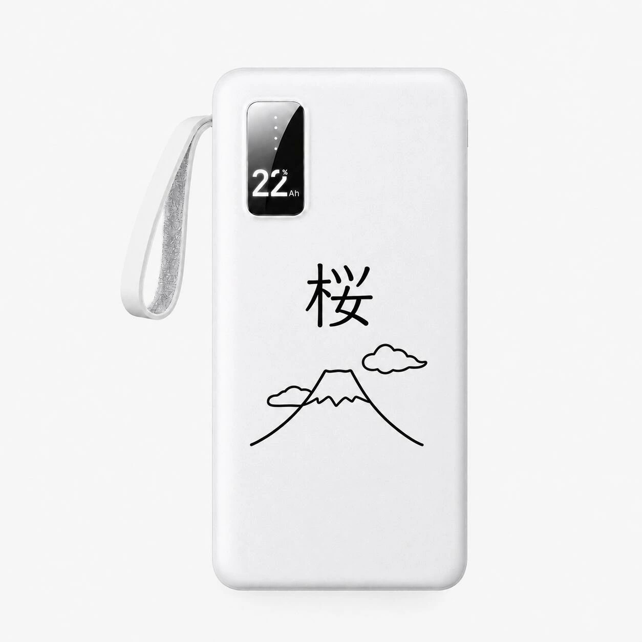 オリジナル モバイルバッテリー 軽量 大容量 22800mAh かわいい