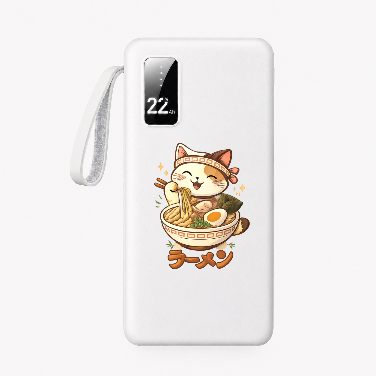 オリジナル モバイルバッテリー 軽量 大容量 22800mAh かわいい