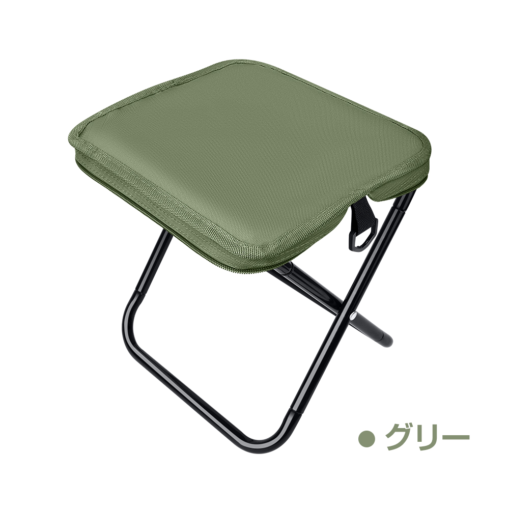 【新発売・特典あり!】折りたたみチェア アウトドアチェア 軽量 コンパクト 携帯式 収納一体型 ショルダー付き 耐久素材 キャンプ 椅子 レジャー 遊園地 釣り |  | 05
