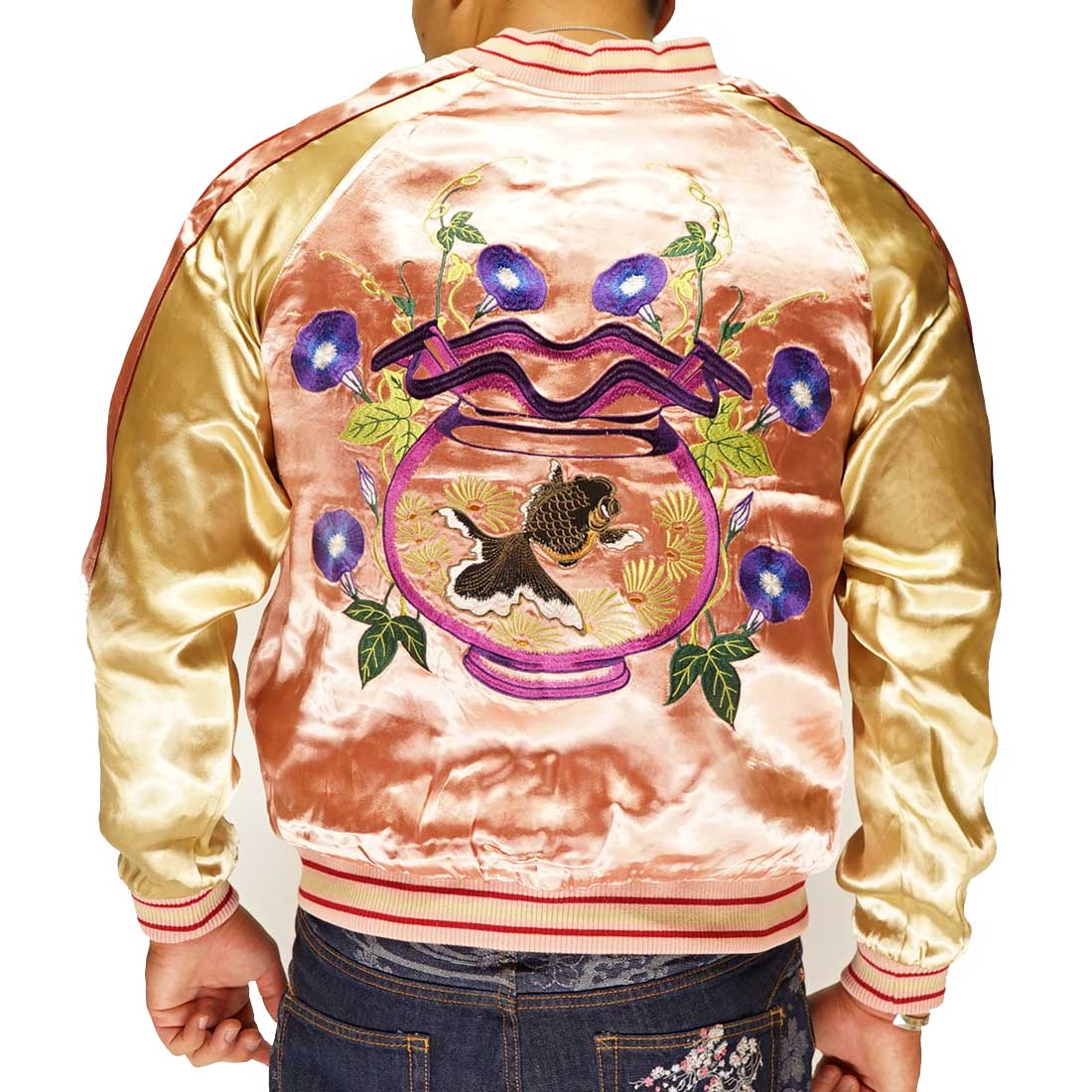 ベージュカラースカジャン | CUSTOM FEVER