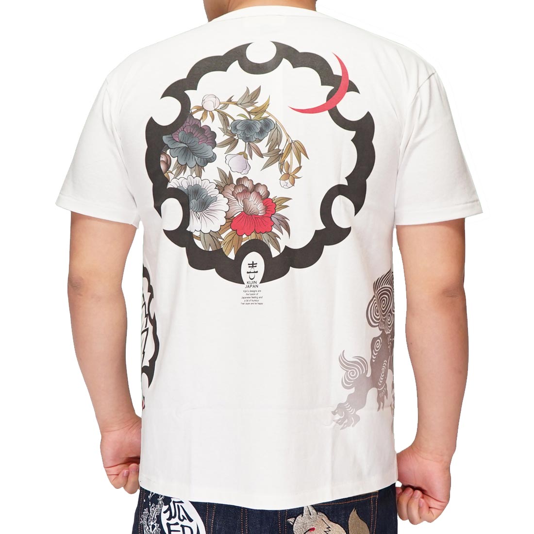 &ellecy 白蛇牡丹Tシャツ &ellecy 白蛇牡丹Tシャツの通販はau PAY マーケット - 輸入雑貨の