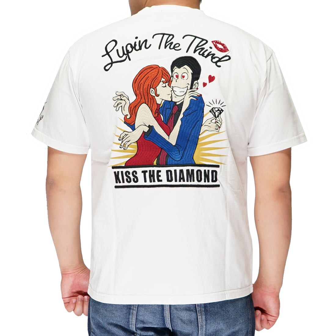 VANSON（バンソン） ルパン三世 Tシャツ 半袖 メンズ ルパンと不二子