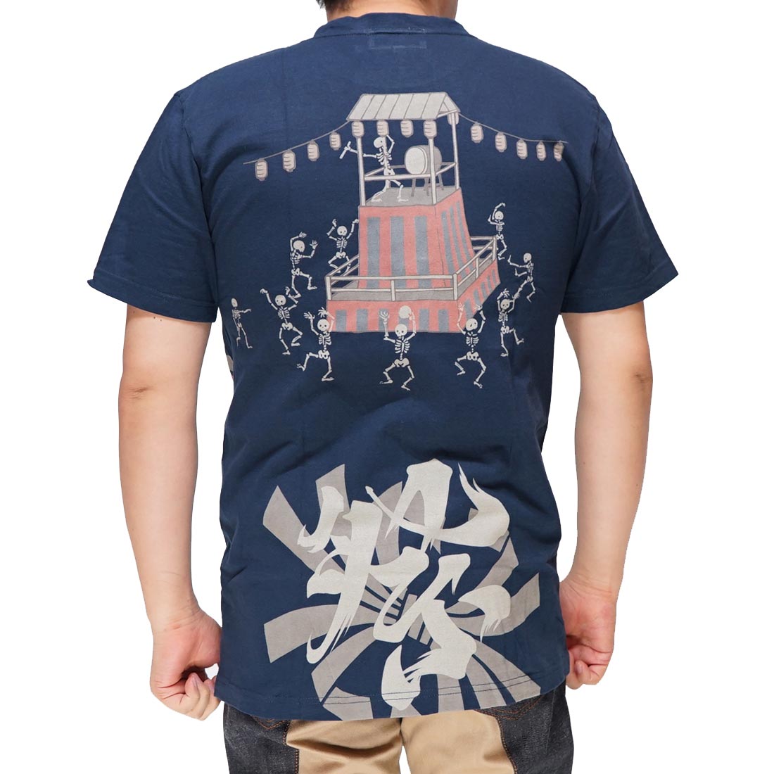KAPITAL キャピタル◆ポロシャツ◆マンモス 刺繍◆ネイビー 半袖 Tシャツ KAPITAL 20/-Jersey Crew Pocket T-Shirt | Aubergine | SVD USA