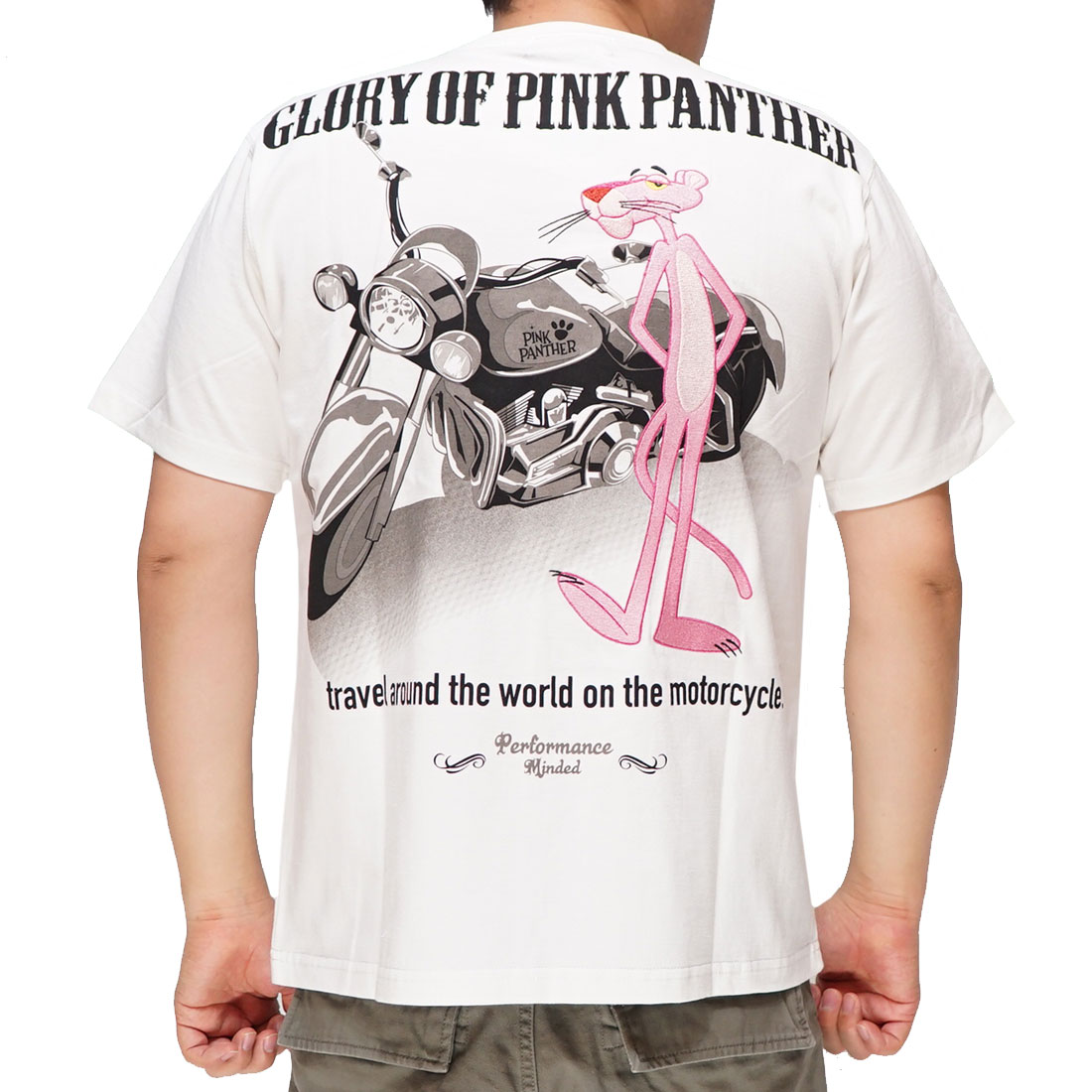 フラッグスタッフ FLAGSTAFF ピンクパンサー Tシャツ コラボ 半袖 メンズ 422071｜mayakasai｜02