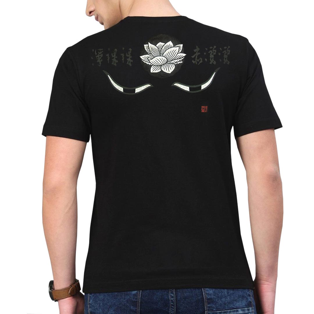 Wajin[工房倭人] 和柄 Tシャツ 半袖 メンズ 日本製 仏眼 クリック