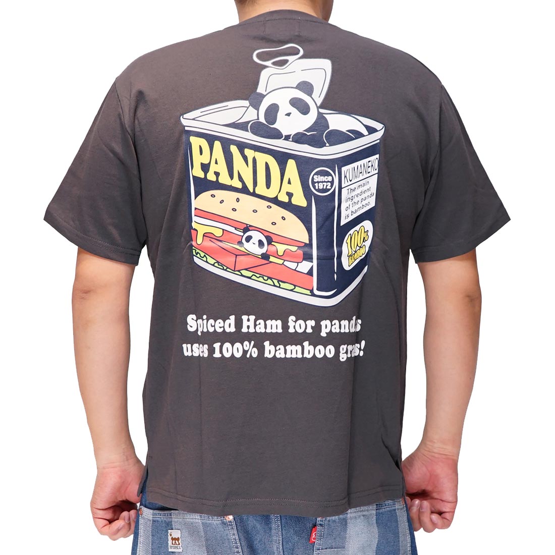 パンディエスタ PANDIESTA Tシャツ 半袖 パンダ スパイスハム メンズ 和柄 523351...