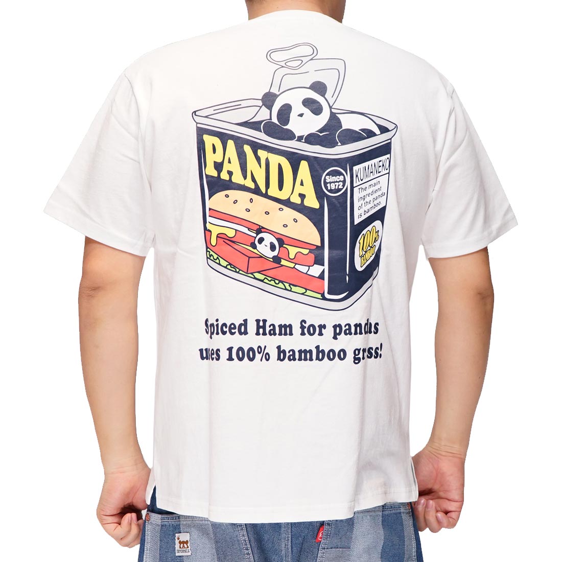 パンディエスタ PANDIESTA Tシャツ 半袖 パンダ スパイスハム メンズ 和柄 523351...