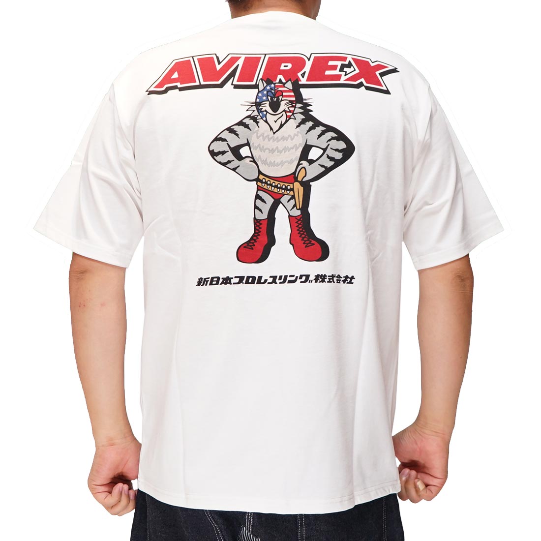 アルビレックス　半袖 AVIREX アビレックス アヴィレックス Tシャツ 半袖 メンズ 新日本