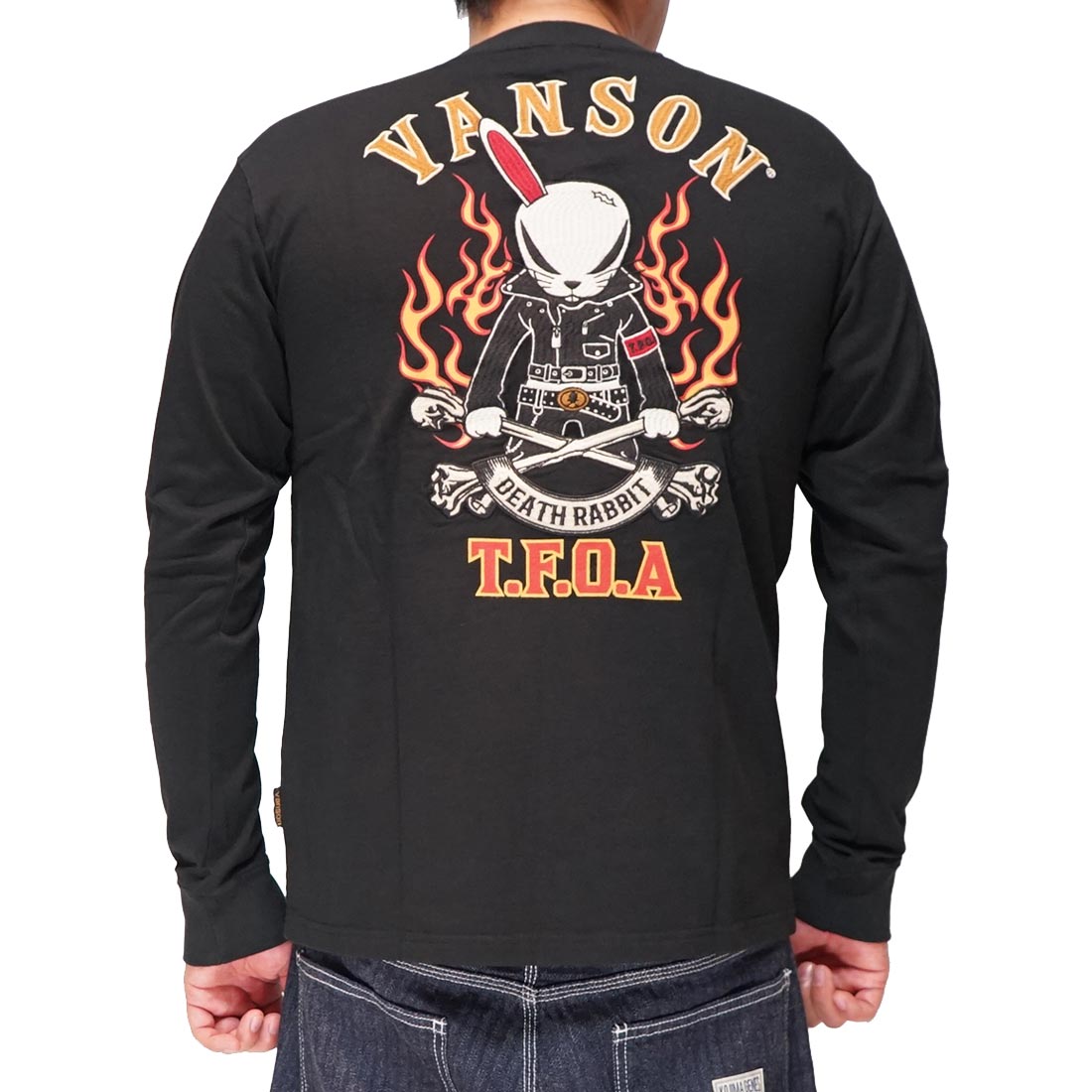 VANSON バンソン × クローズ WORST T.F.O.A コラボ ロング Tシャツ