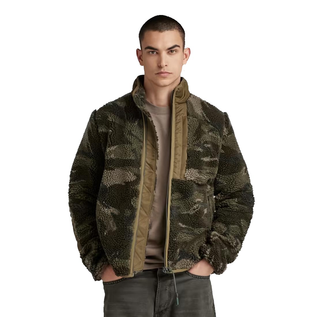 ジースター ロウ G-STAR RAW フリース ジャケット メンズ FLEECE JACKET D23614-D417 送料無料 ジースター ロウ G-STAR RAW フリース ジャケット メンズ FLEECE