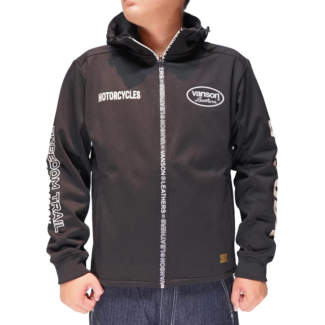 VANSON バンソン アウター メンズ ストレッチパーカー 防風 撥水 保温