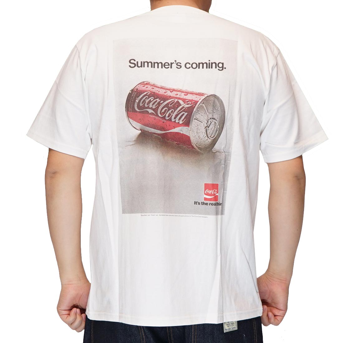 コカコーラ　アビレックス　看板 AVIREX アビレックス アヴィレックス Tシャツ 半袖 メンズ COKE 70s AD