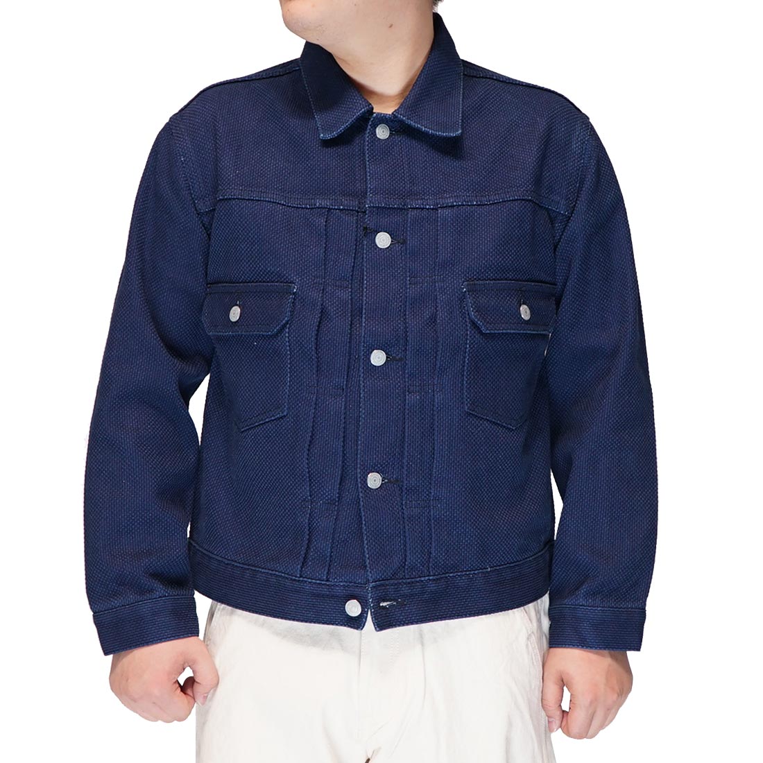 VAN JACKET × FDMTL 刺し子 インディゴ クレイジー ジャケット 刺し子ジャケット（ファッション）のおすすめ人気商品一覧 通販