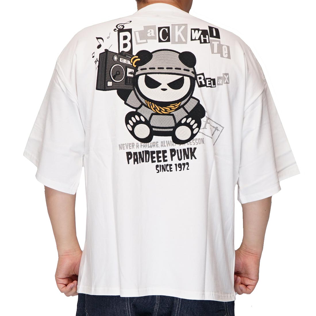 パンディエスタ PANDIESTA Tシャツ 半袖 パンダ メンズ ラインストーン