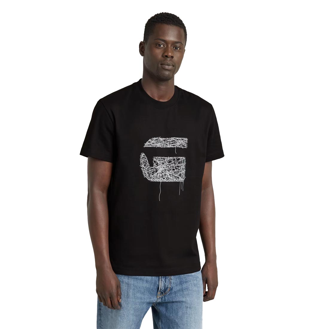 ジースター ロウ G-STAR RAW Tシャツ 半袖 メンズ STITCH BURGER T