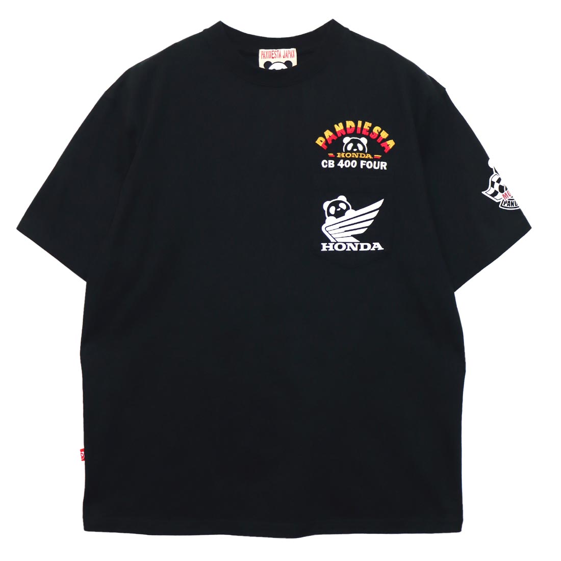 ホンダ Honda パンディエスタ PANDIESTA コラボ Tシャツ パンダ CB400Four 和柄 554502 送料無料