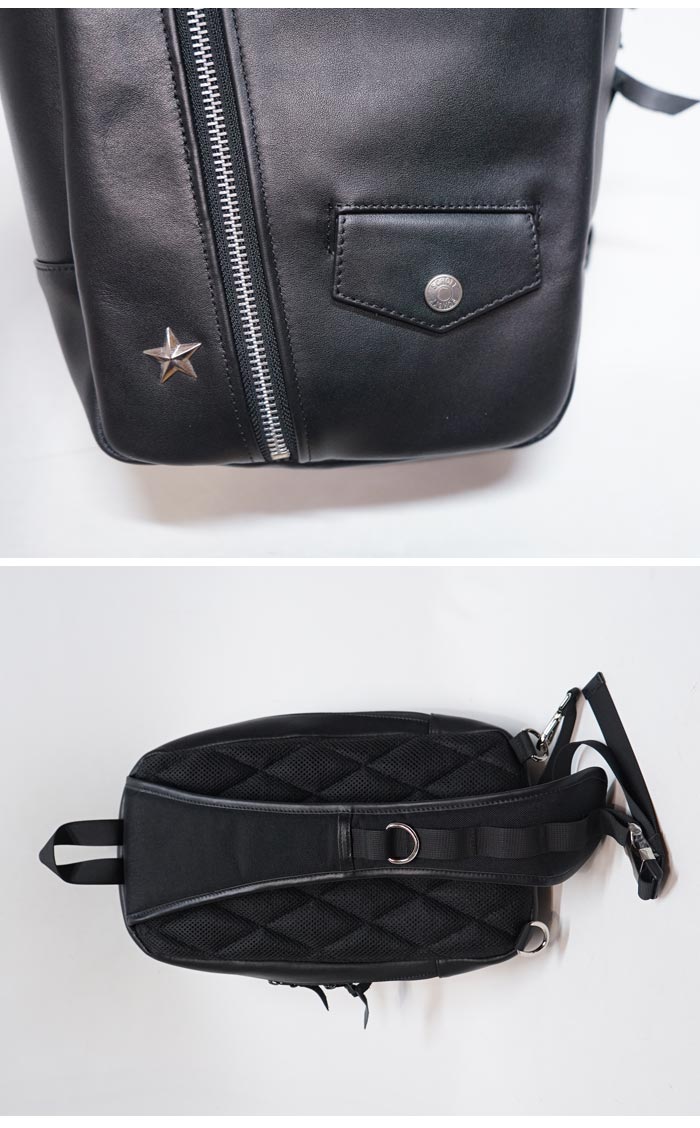 Schott(ショット) ショルダーバッグ レザー BAG 鞄 メンズ ライダース