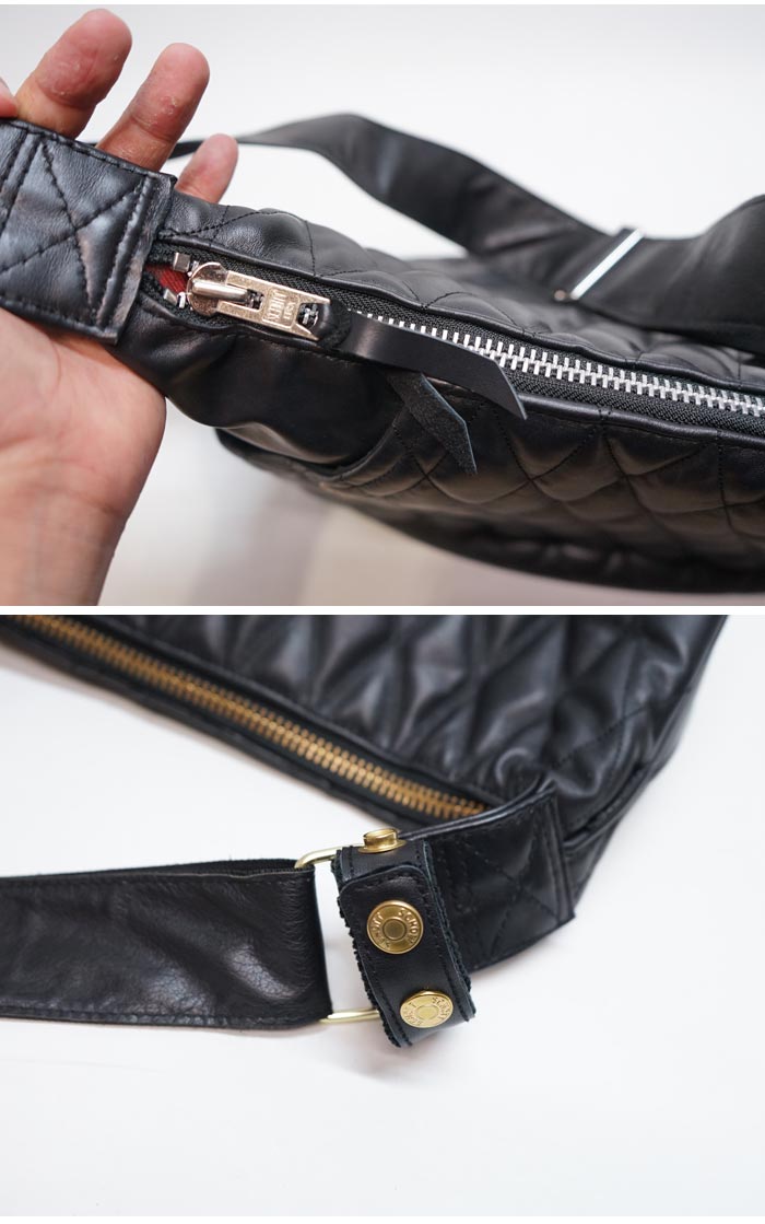 Schott(ショット) パデッドバナナバッグ レザー BAG 鞄 メンズ