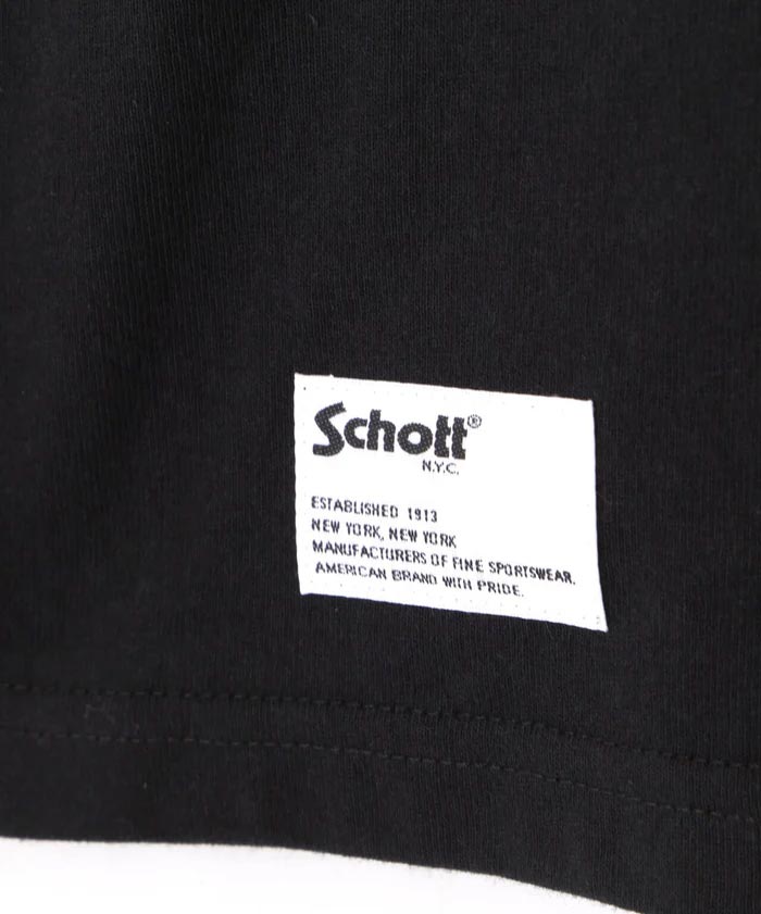 Schott ショット Tシャツ 半袖 メンズ ブラックパンサー Tee 782