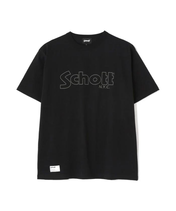 Schott(ショット) Tシャツ 半袖 メンズ ベーシック ロゴ Tee 782