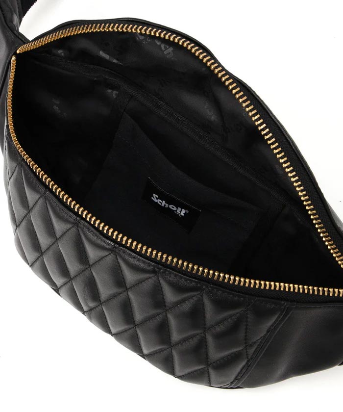 Schott(ショット) ボディ バッグ レザー BAG 鞄 メンズ PADDED BODY 本