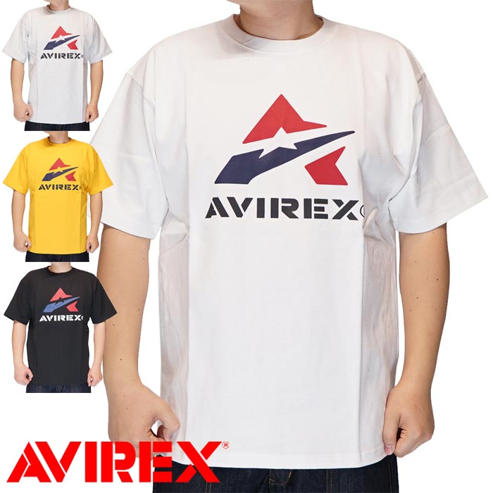 AVIREX アビレックス アヴィレックス Tシャツ 半袖 メンズ Aスター 783-3134094 送料無料｜mayakasai