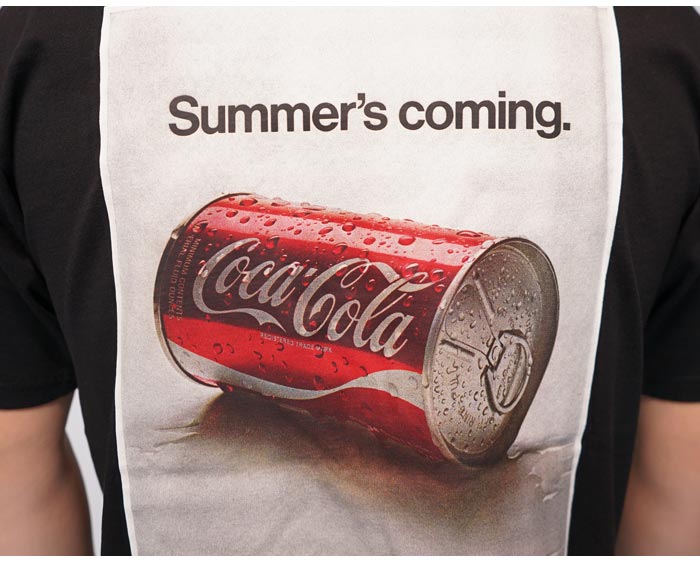 Avirex アビレックス アヴィレックス Tシャツ 半袖 メンズ Coke 70s Ad Poster コカコーラ 783 3134111