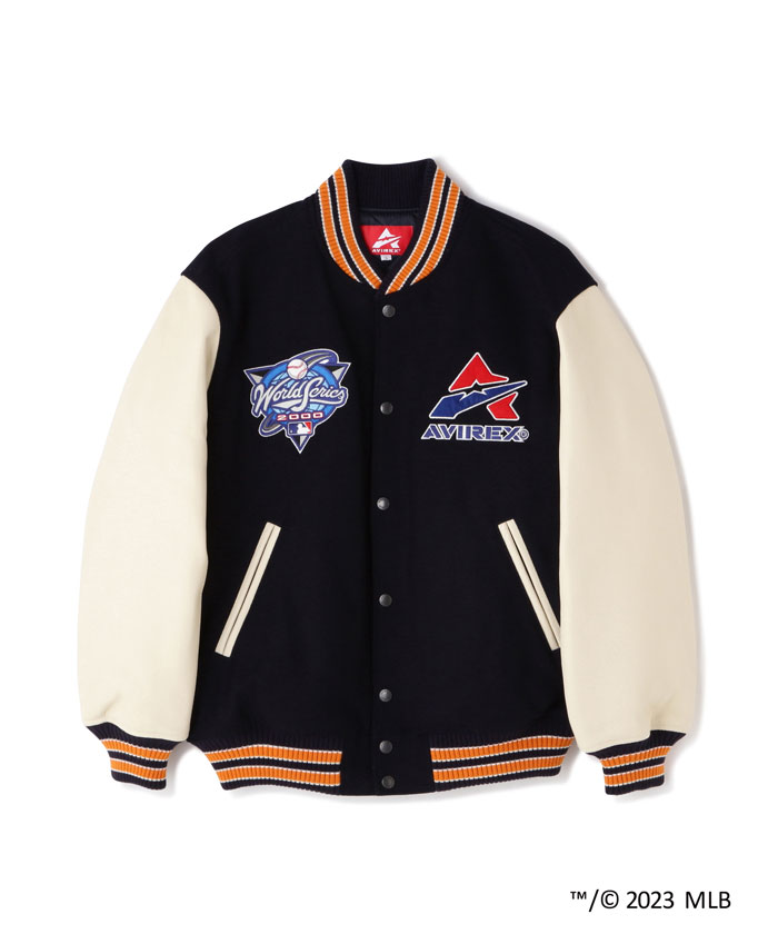 《AVIREX × MLB》STADIUM JACKET SUBWAY SERIES スタジアム ジャケット サブウェイシリーズ アビレックス アヴィレックス スタジャン メンズ 男性 783 3252050 :13271 7833252050:ジーンズプラザ摩耶葛西店