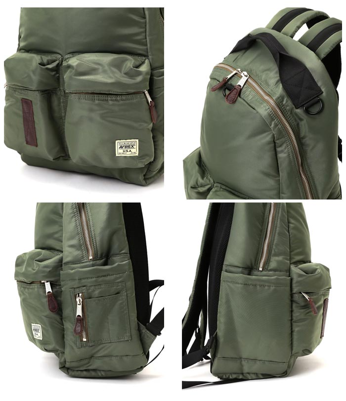 AVIREX アヴィレックス ニュー フライト ナイロン バックパック メンズ 783-4976010 送料無料 AVIREX アヴィレックス ニュー フライト ナイロン バックパック メンズ