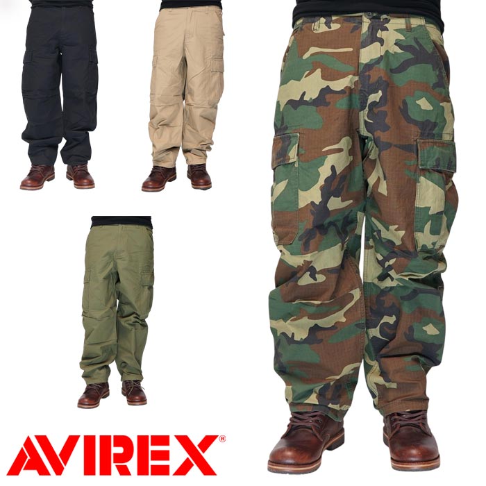 AVIREX アビレックス アヴィレックス ミリタリー コットン リップス
