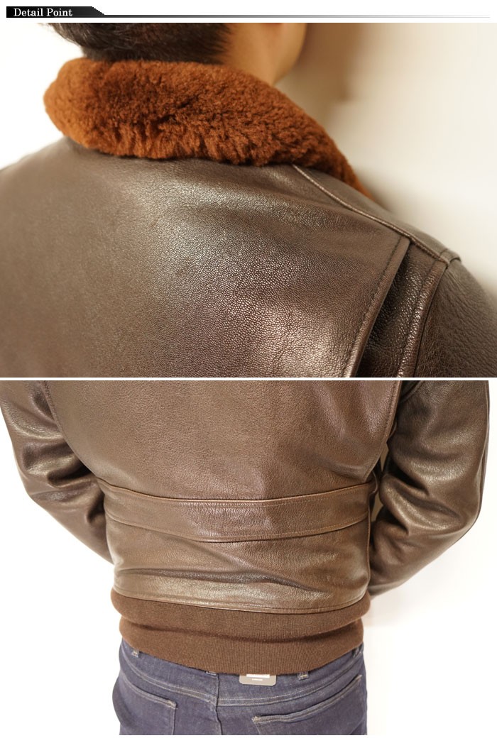 AVIREX（アヴィレックス） G-1 ゴート フライト レザー ジャケット