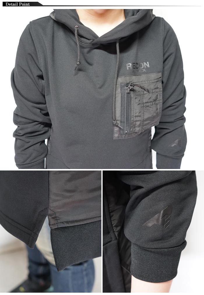 AVIREX（アヴィレックス） アビレックス FLYERS LONG PARKA レディース