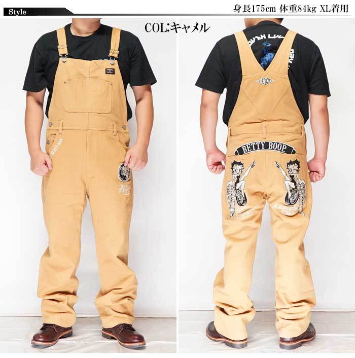 ブレイブマン THE BRAVEMAN ベティ ブーブ コラボ オーバーオール