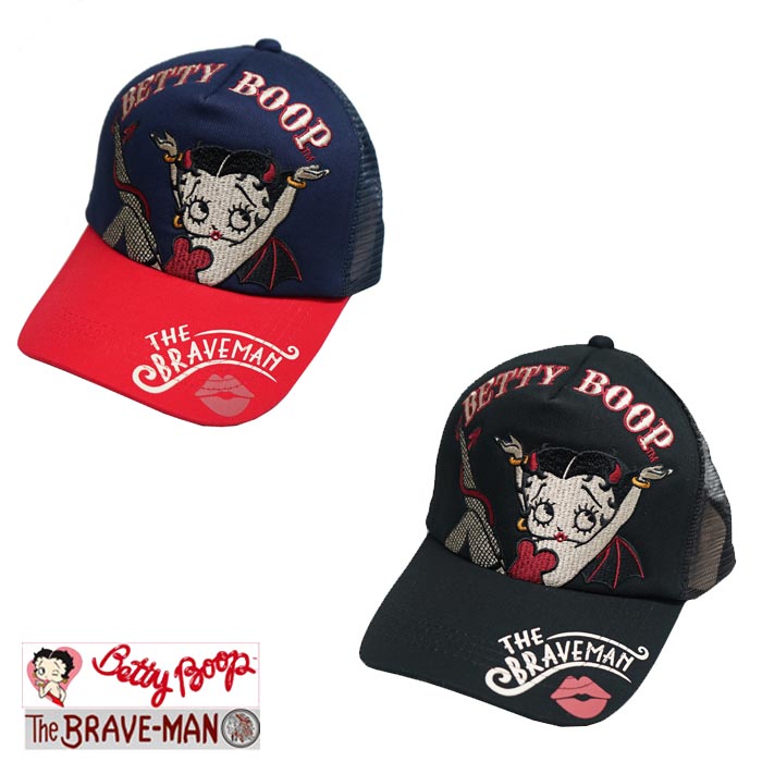 THE BRAVEMAN ブレイブマン ベティブープ ベティー コラボ CAP ツイル 