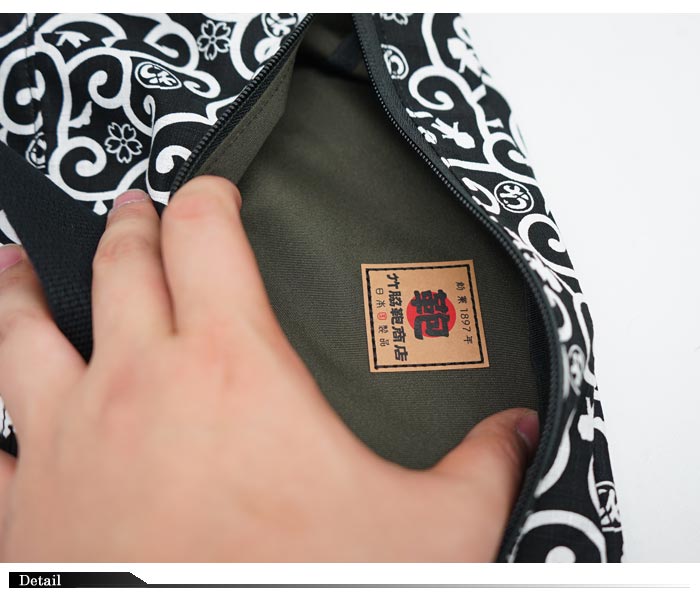 未使用 CHIGIRI ちぎりデニム 和柄 ボストン バッグ 日本製 鞄 竹脇鞄 CHIGIRI[ちぎり] デニム 和柄ボストンバッグ/日本製/BAG/鞄/CC50