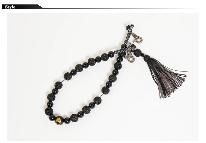 達磨[だるま]念珠ロープ 菊/数珠/日本製/daj000107/送料無料