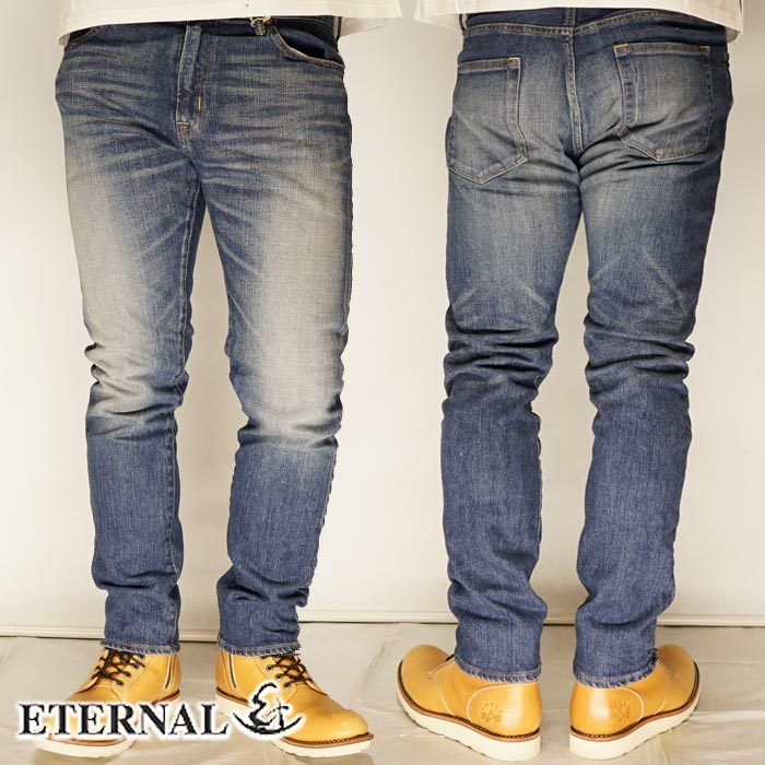 ETERNAL エターナル ストレッチ テーパード ジーンズ デニム ワン