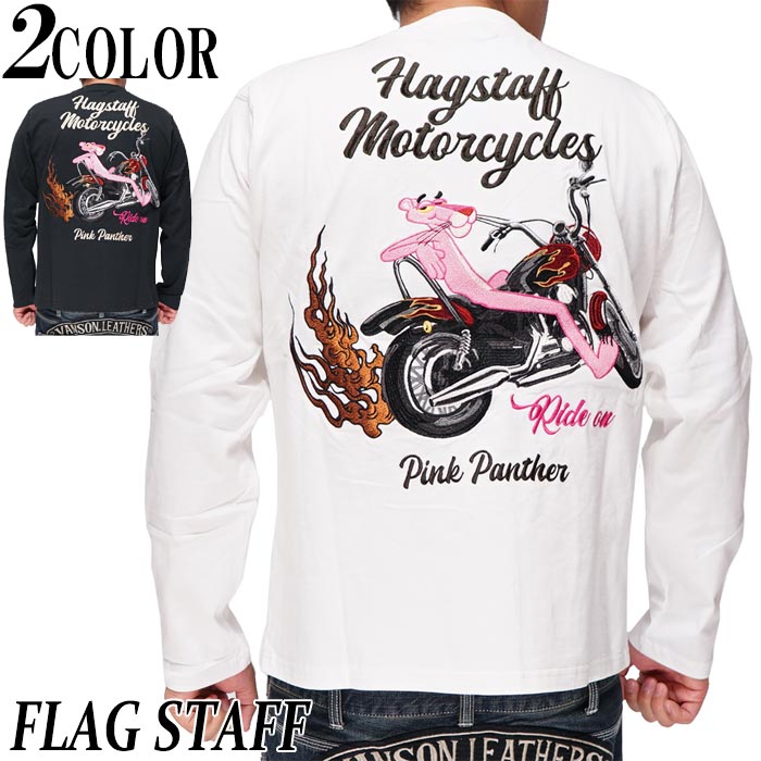 Flag staff（フラッグスタッフ） ピンクパンサー ロング Tシャツ