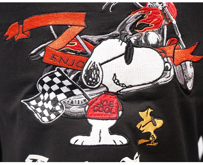 フラッグスタッフ FLAGSTAFF スヌーピー コラボ ロング Tシャツ ロンT