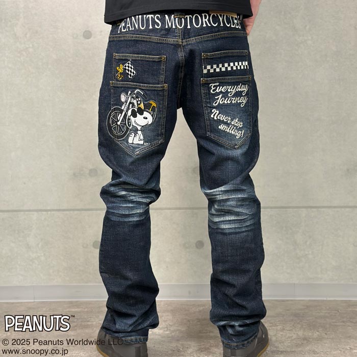 FLAGSTAFF フラッグスタッフ スヌーピー コラボ ジーンズ デニム