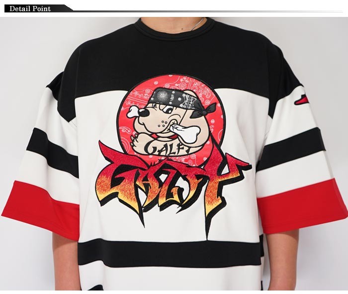 GALFY（ガルフィー） Tシャツ 半袖 メンズ レディース カラーギャング