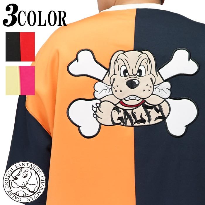 【美品】ガルフィー Tシャツ半袖 ジャグラー　GALFY 犬 XL GALFY✨ 中型犬 Tシャツ Lサイズ ジャグラー GO！ ホワイト