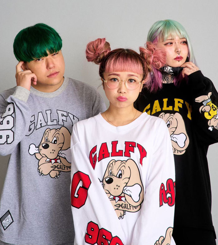 GALFY ガルフィー ロンT ロング Tシャツ 長袖 メンズ レディース