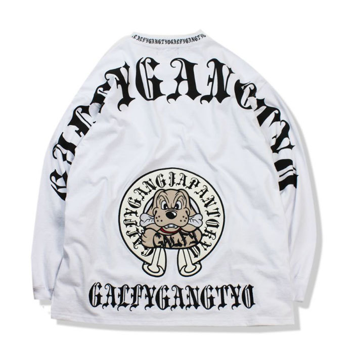 ガルフィー×kry ロングシャツ GALFY (ガルフィー) がるふぃーいずぱんく！ロンT B.PINK