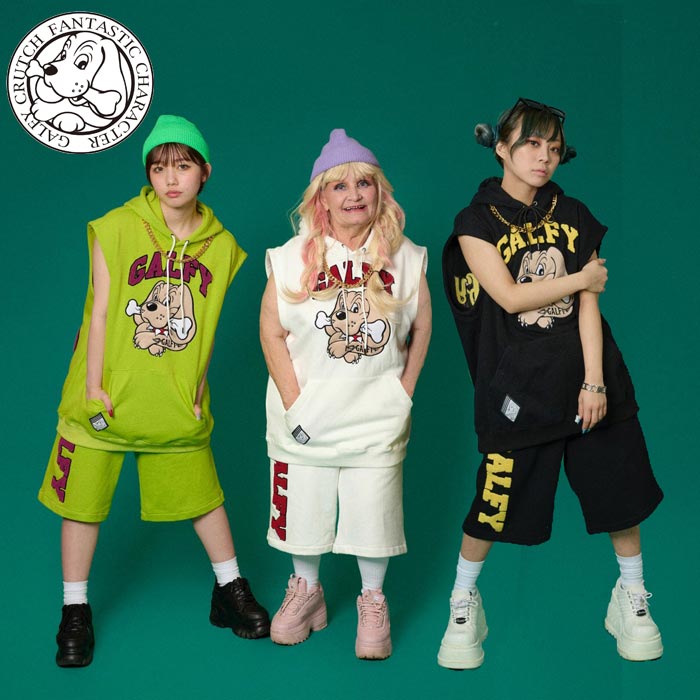 GALFY（ガルフィー） ノースリーブ セットアップ メンズ レディース