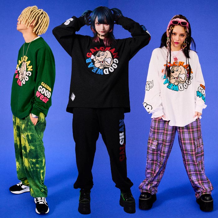 GALFY（ガルフィー） ロンT ロング Tシャツ 長袖 メンズ レディース 二